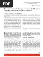 Download Trans Versus Abdominis Plane Block by Ivette M Carroll D SN36346942 doc pdf