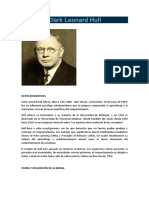 Teoría conductista de Hull sobre el aprendizaje y hábitos