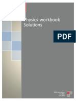 Physics Workbook Solutions.