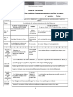 Esquema Plan de Escritura