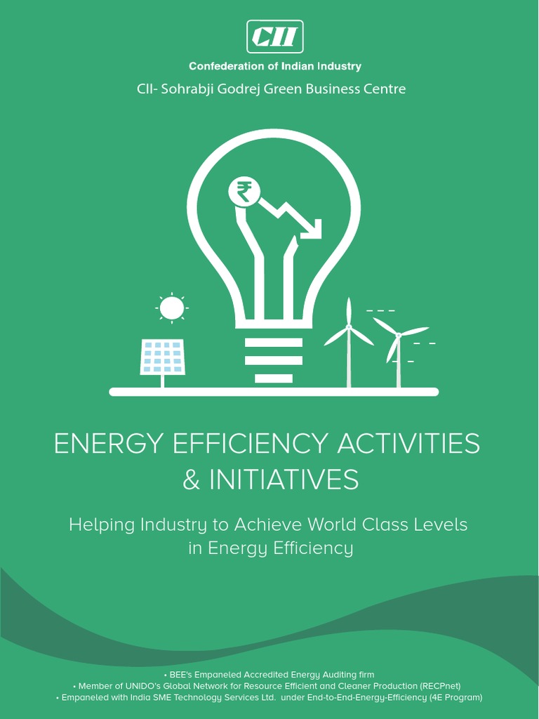 CII Energy Efficiency Initiatives Overview | PDF | Efficient Energy Use ...