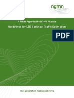 NGMN Whitepaper Guideline for LTE Backhaul Traffic Estimation