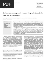 Download Endovascular Management of Acute Deep Vein Thrombosis by jijocaso SN36347870 doc pdf