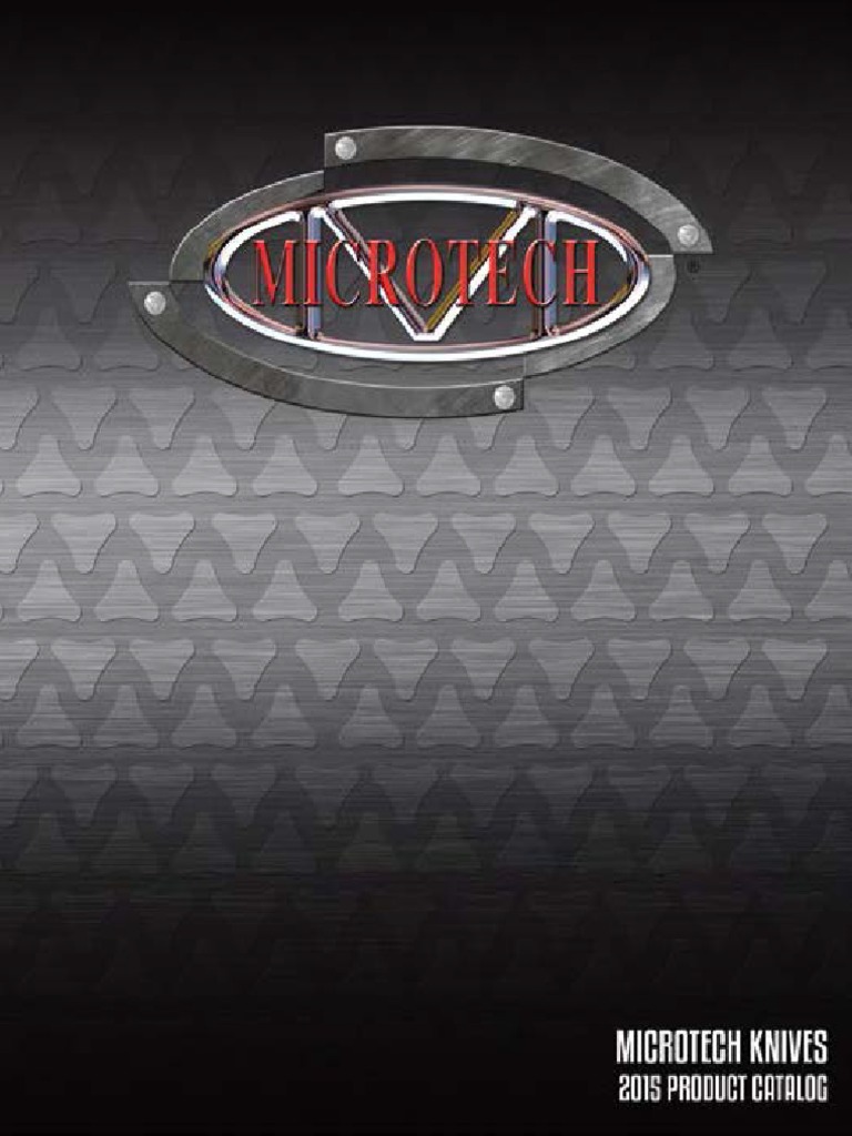 2015 Microtech PDF | PDF | Knife | Blade