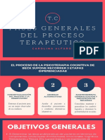 Fases Generales Del Proceso Terapéutico