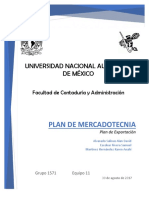 Plan de Exportación 