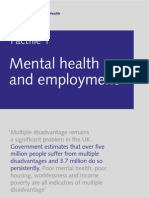 Factfile 1: Mental Health and Employment