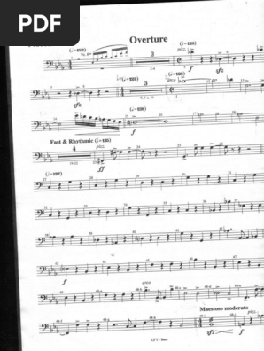 Crazy For You Bass Pdf Tempo Elements Of Music