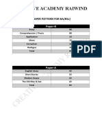 Paper Pattern For Ba