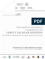 Tratamiento Ortopédico y Quirúrgico de Labio y Paladar Hendido en Niños Menores de Dos Años