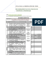 Secuencia Didactica para La Observacion de Un Videopdf