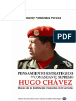 Pensamiento Estratrategico Del Comandante Supremo Hugo Chavez-Bases de La Estrategia Nacional Bolivariana-Menry-Fernnandez-Pereira-2015