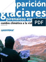 Desaparición de Glaciares Pirenaicos
