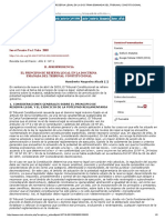 El Principio de Reserva Legal en La Doctrina Emanada Del Tribunal Constitucional