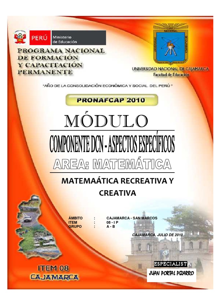 Juegos Creativos en Matemáticas | PDF | Creatividad | Enseñanza de ...