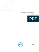 Dell Precision m3800 Workstation Owner's Manual Ar Ae