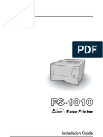 Installation Guide: Page Printer