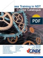 World-Class Training in NDT: Course Catalogue