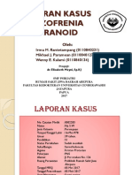 Laporan Kasus 1 Skizofrenia Paranoid 