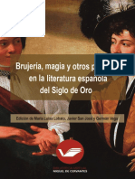 Brujeria Magia y Otros Prodigios en La Literatura Española Del Siglo de Oro