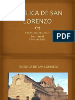 Basílica de San Lorenzo Presentación.