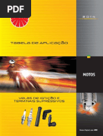 NGK - Tabela Aplicação Motos - 2014 PDF