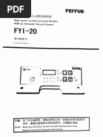 Instruction Manual High Speed Feiyue FYI 20 