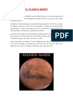 El Planeta Marte