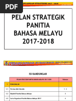 Pelan Strategik Panitia Bahasa Melayu 2017-2018