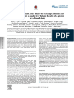 Extracorporeal Liver Assist Device To Exchange Albumin and Remove Endotoxin in Acute Liver Failure: Results of A Pivotal Pre-Clinical Study