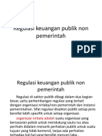 Regulasi Keuangan Publik Non Pemerintah