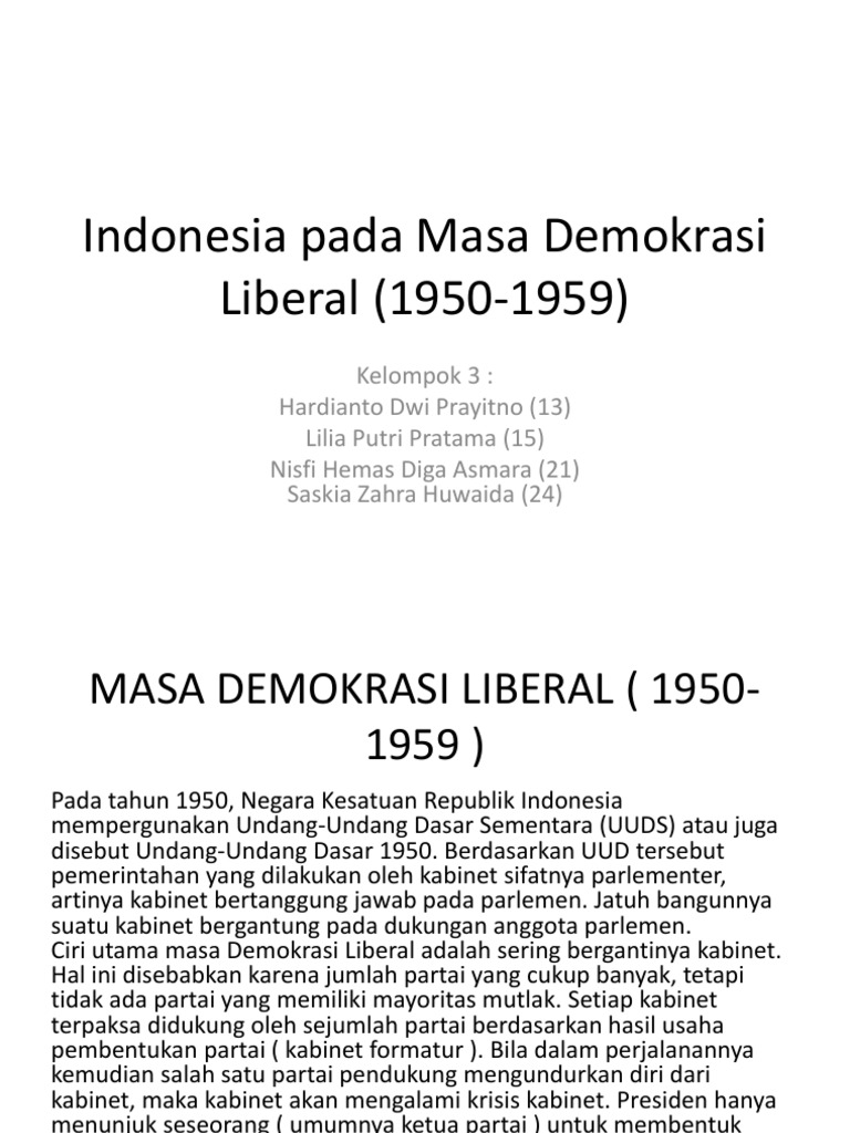 Kabinet Sukiman | PDF