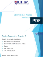 CHAPTER 3 - Analog Modulation