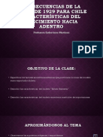 Consecuencias de La Crisis de 1929 Para Chile