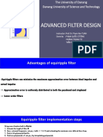 Advance Filter Design Report Group3