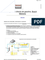  Inyeccion Bosch Motronic MED7 Sistema Combustible