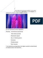 La Fibrosis Pulmonar