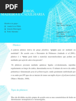 Vidro, Plastico, Madeira e Caixilharia Pptx