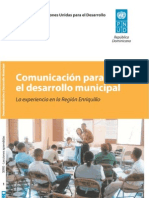 Comunicación para el desarrollo