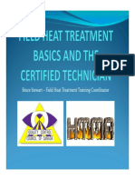 Bruce Stewart Field Heat Treatment Training
