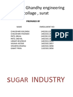 Engineering College Sugar Industry Waste Water Report