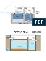 Cross Section of Septic Tank