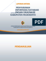 Laporan Antara Database Drainase