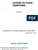 Lec1 - Cloud Computing