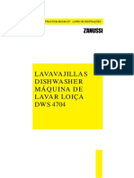 Lavadora Zanussi Dws4704