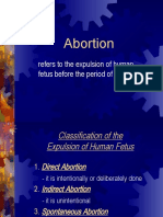 Types and Methods of Abortion Classified