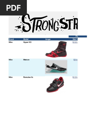 matocha weightlifting shoes