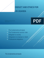 Code of Conduct and Ethics For Engineers in Uganda