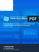 Plesk Onyx Manual