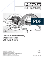 Miele WT945 WPS Cu Uscator PDF